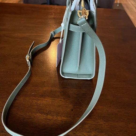 Quince Triple Compartment Italian Leather bag - Picture 2 of 12